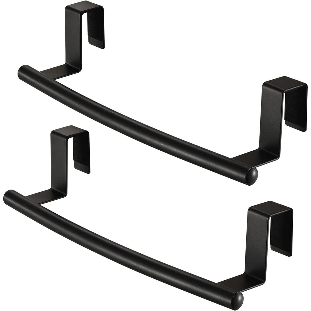Over Door Towel Rail Set of 2 Kitchen Cabinet Towel Bar Bathroom No Drill