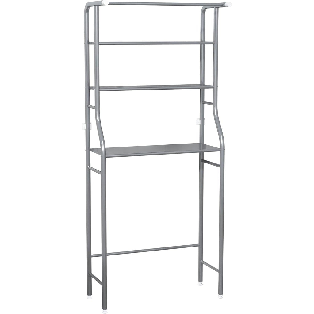 3 Tier Bathroom Storage Rack Silver Space Saving Shelf Organiser MOYIPIN