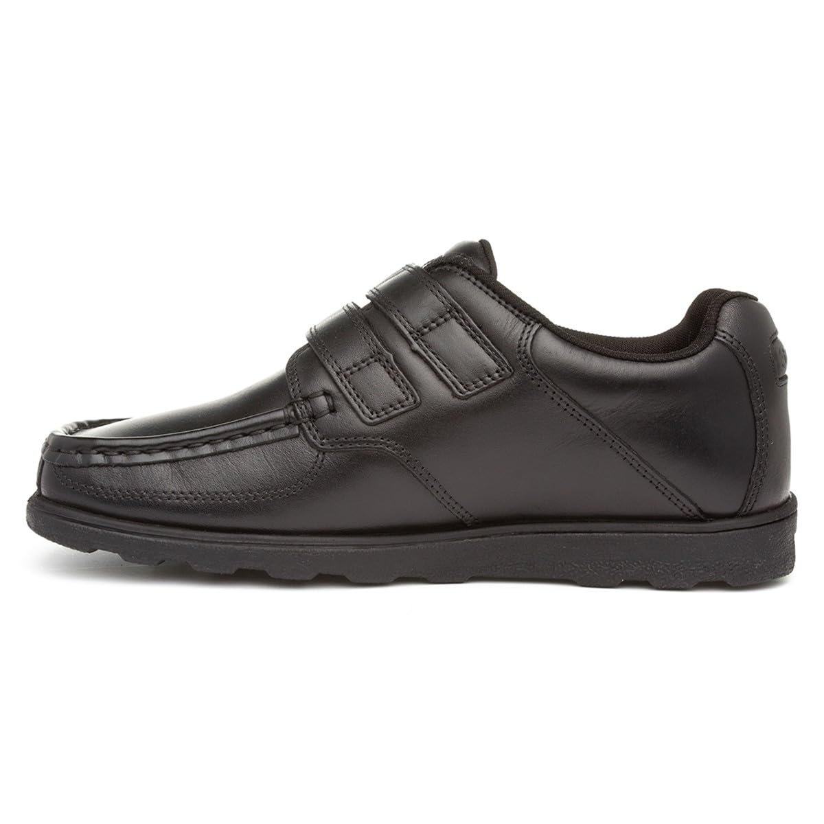 Kickers Fragma Boys Lace Up School Shoe in Black