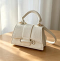 Women's Crossbody Shoulder Bag, Stylish Square Handbag with Large Capacity for Daily and Casual Use