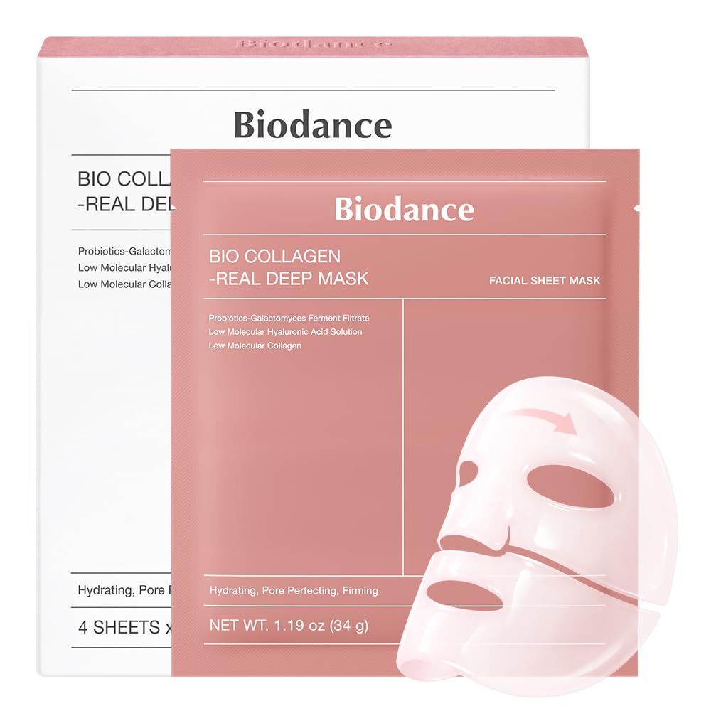 BIODANCE Bio-Collagen Real Deep Mask for Hydrating & Plumping (4ea)