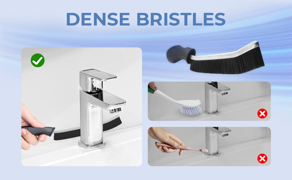 Crevice Cleaning Brush 6 Pack Hard Bristle Gap Cleaner Set Magic Brush Cleangor