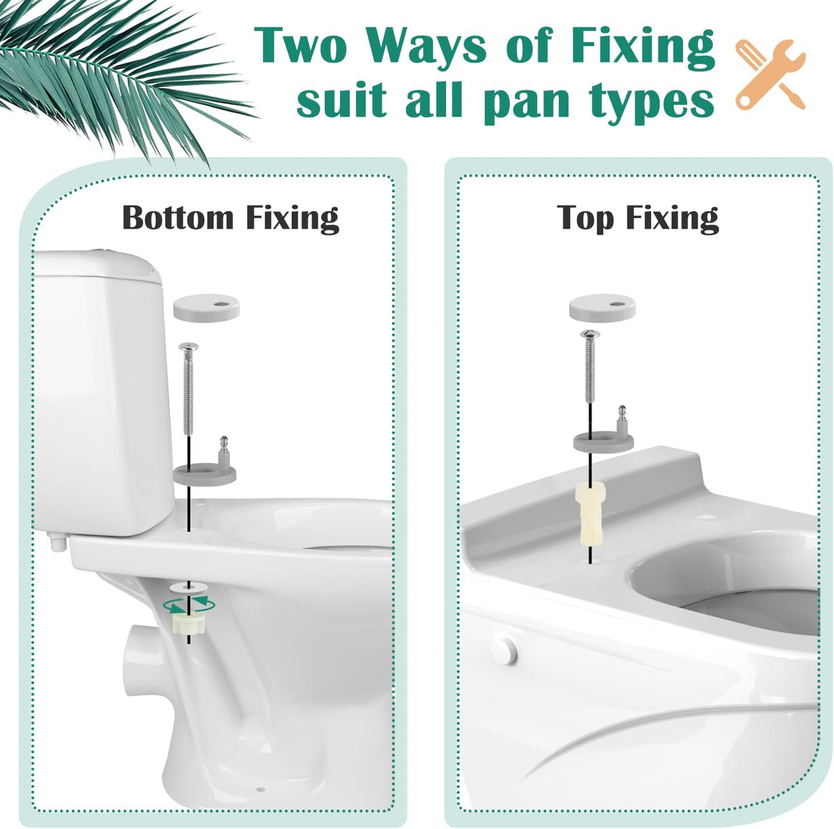 D Shape Toilet Seat Soft Close Quick Release Antibacterial White STOREMIC