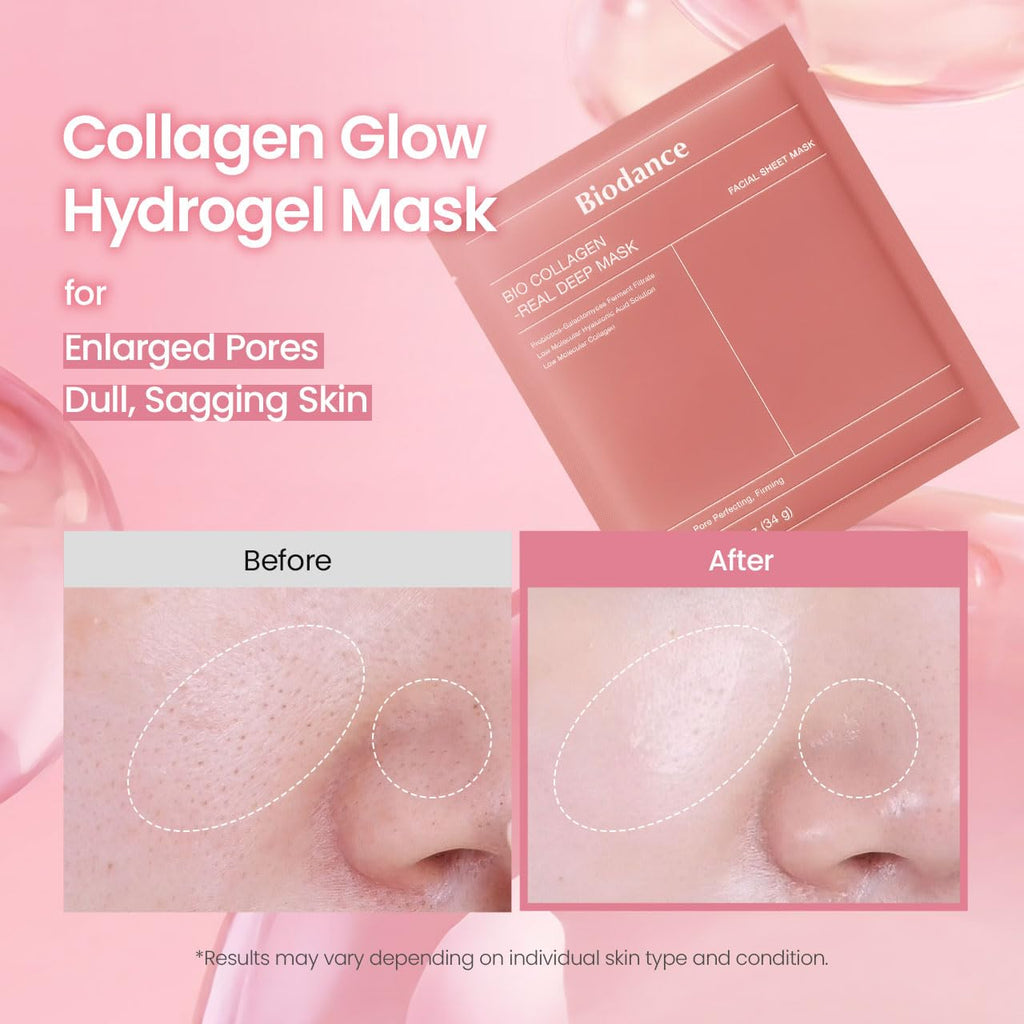 BIODANCE Bio-Collagen Real Deep Mask for Hydrating & Plumping (4ea)