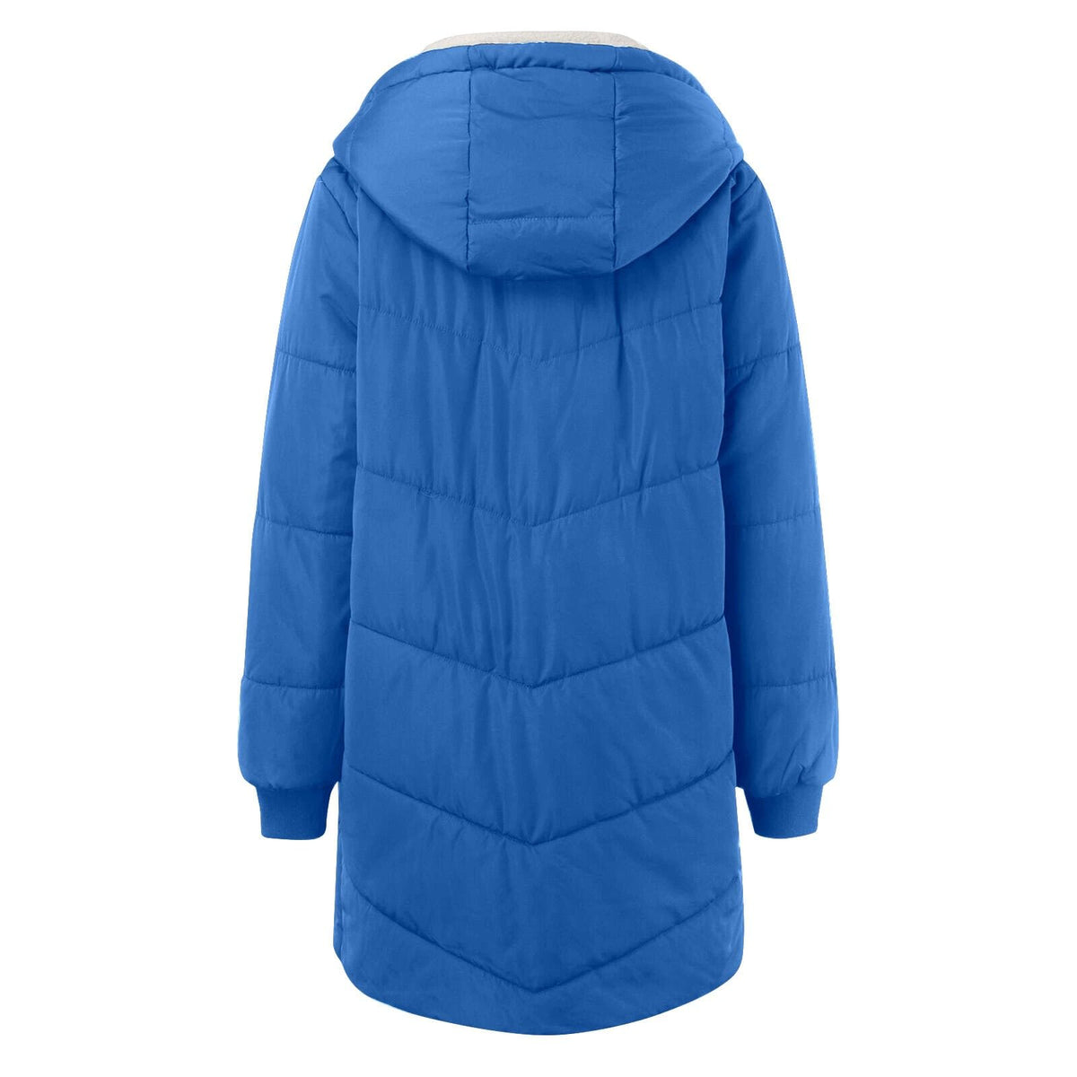Women's Winter Puffer Jacket - Warm Padded Coat for UK Daily Wear Windproof Outer Loose Casual Fit Lightweight Padded Overcoat Cold Weather Resistant Autumn Outwear Jackets