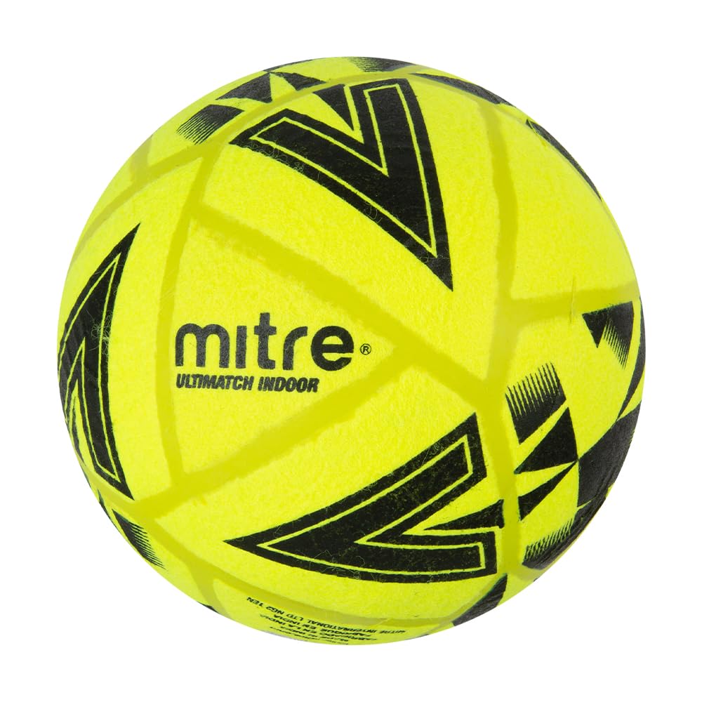 Mitre Unisex Ultimatch Indoor Football, Shape Retention, Ball
