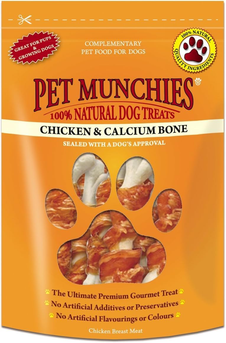 Pet Munchies Venison & Beef Liver Dog Training Treats, Grain Free Tasty Bites with Natural Real Meat, Low in Fat 50g