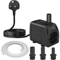 Submersible Water Pump 1500L/H 25W Ultra Quiet Fountain Aquarium Pond Knifel