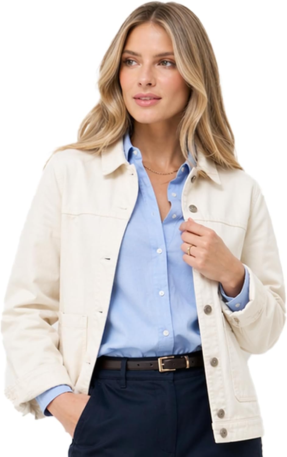 UC Ex High Street Brand Summer Denim Jackets Women, Ladies Button Up Jean Jacket