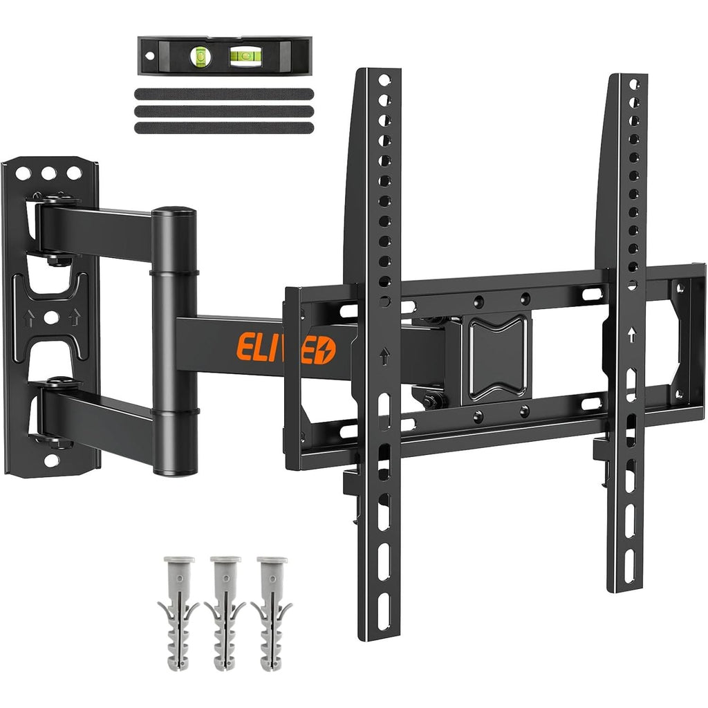 Tilt Swivel TV Bracket 26-60 Inch Corner Wall Mount up to 35KG ELIVED