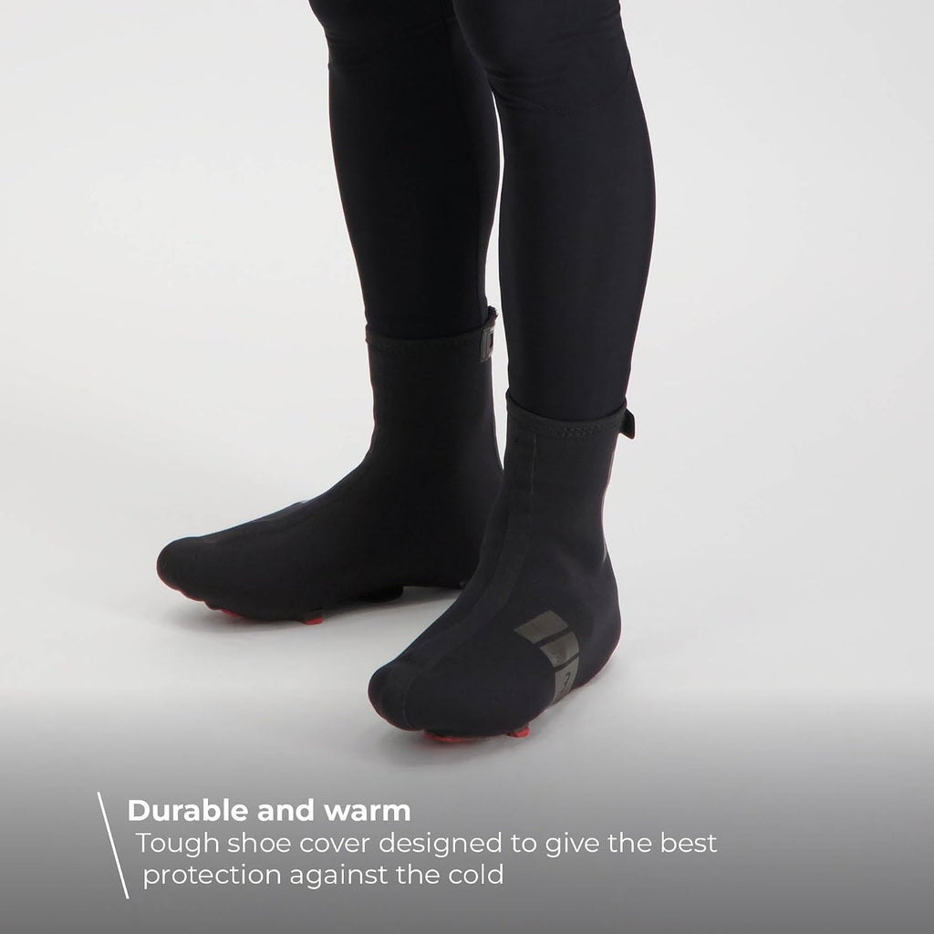 BBB Heavy Duty OSS Winter Cycle Over shoes reflective warm insulated - Black