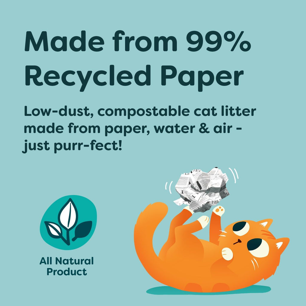 Breeder's Choice Paper Cat Litter (10L) - 99% Recycled Paper
