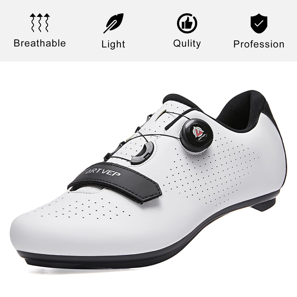 Women's Cycling Shoes for Men Road Bike Shoes Compatible with SPD and Delta Pedal Block Peloton Breathable Bicycle Shoes