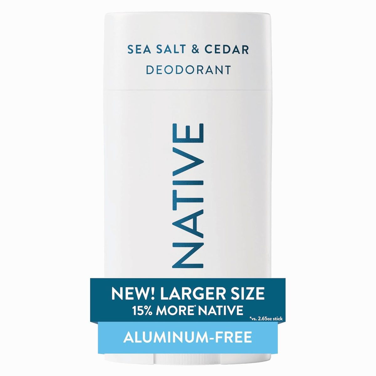 Native Aluminum-Free Deodorant for Women & Men, Coconut & Vanilla, 2.65oz