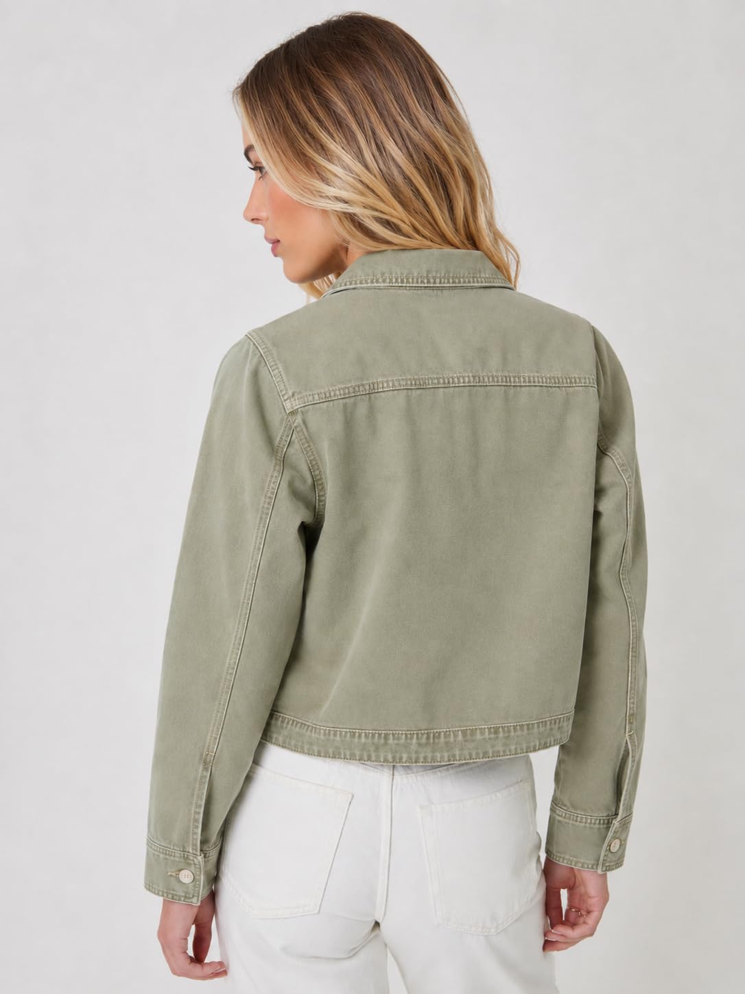 UC Ex High Street Brand Summer Denim Jackets Women, Ladies Button Up Jean Jacket