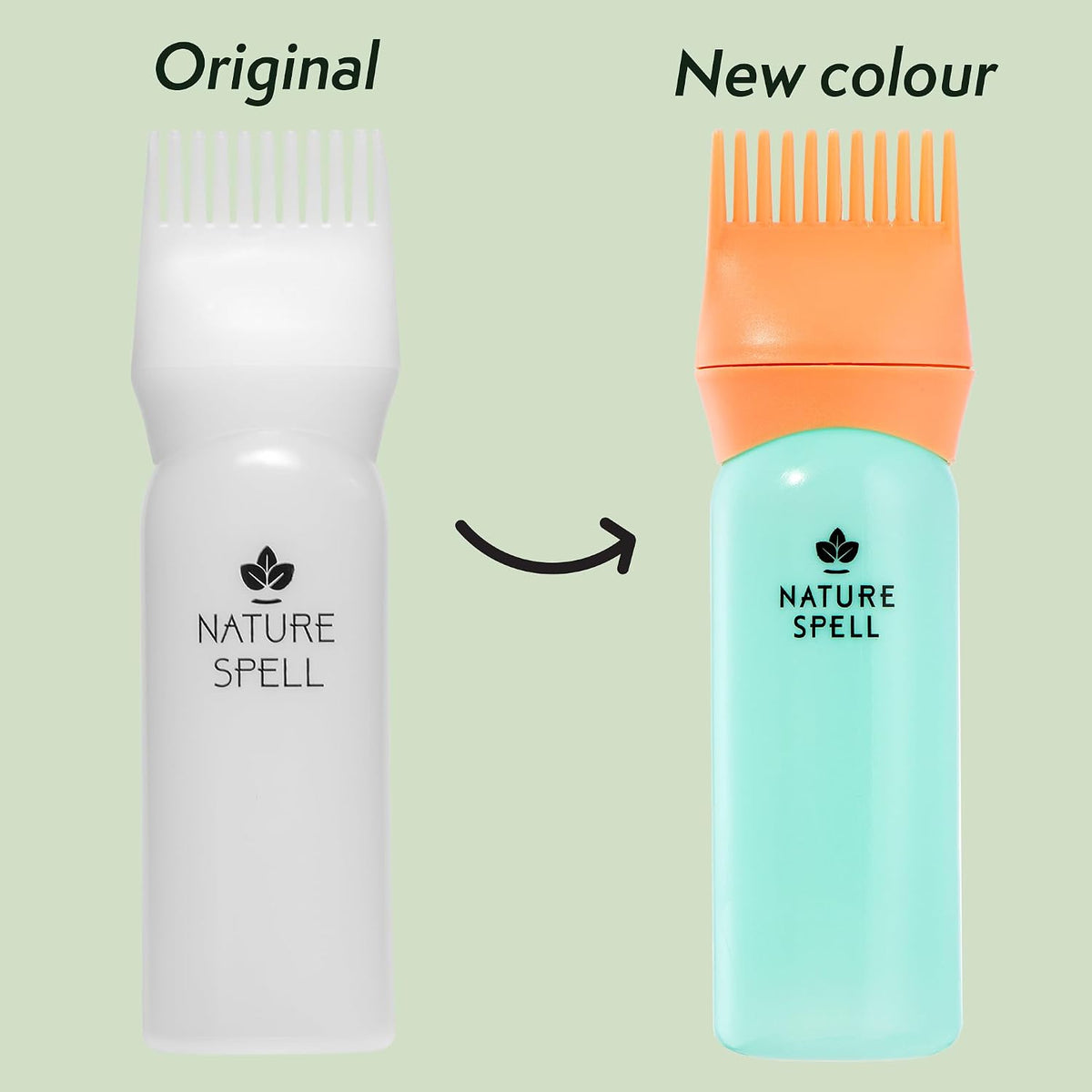 Nature Spell Rosemary Oil for Hair Growth with Root Comb Applicator, 150ml
