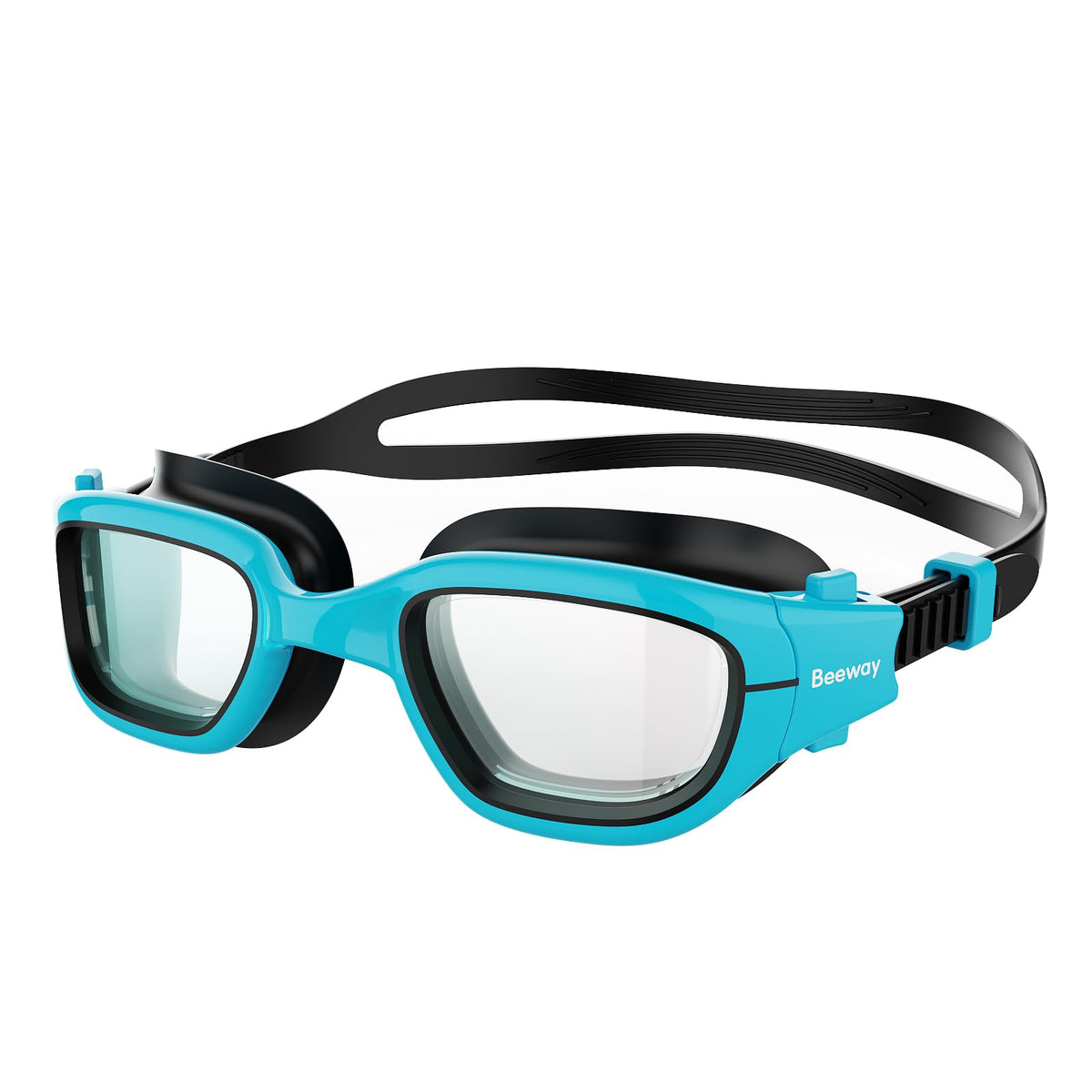 BEEWAY Kids Swimming Goggles for Boys Girls Age 6-14 Anti Fog & Leak Proof