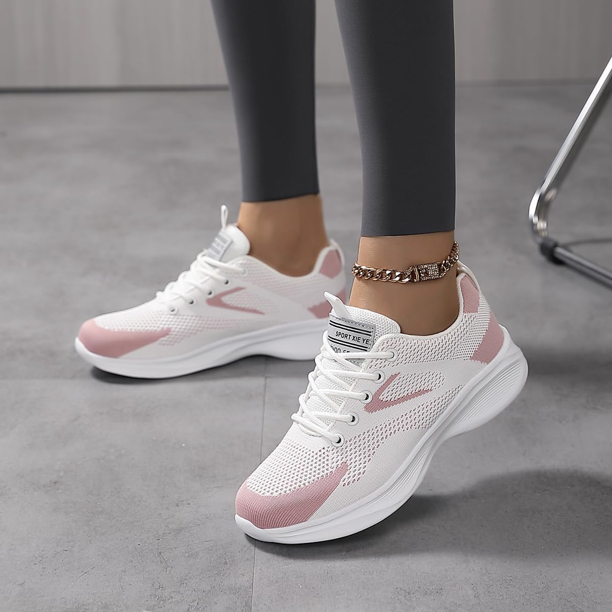 Women's Athletic Running Shoes Fashion Sport Gym Walking Shoes Jogging Tennis Fitness Sneaker
