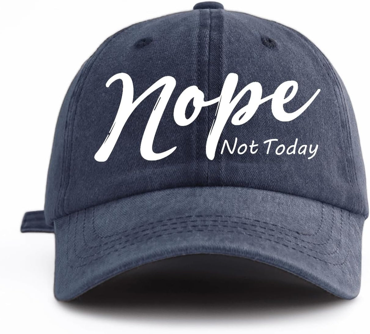1 pc Print Washed Baseball Cap, Classic Casual Soft Sweatband，Adjustable Size，Suitable for Outdoor Sports Daily Wear