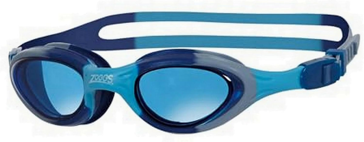 Zoggs Super Seal Kids Swimming Goggles, UV Protection, Quick Adjust Split Yoke Comfort Strap, Fog Free Clear Swim Goggle Lenses, Ages 6-14