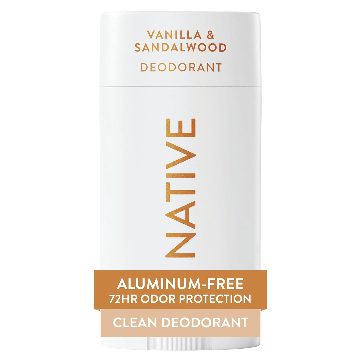 Native Aluminum-Free Deodorant for Women & Men, Coconut & Vanilla, 2.65oz