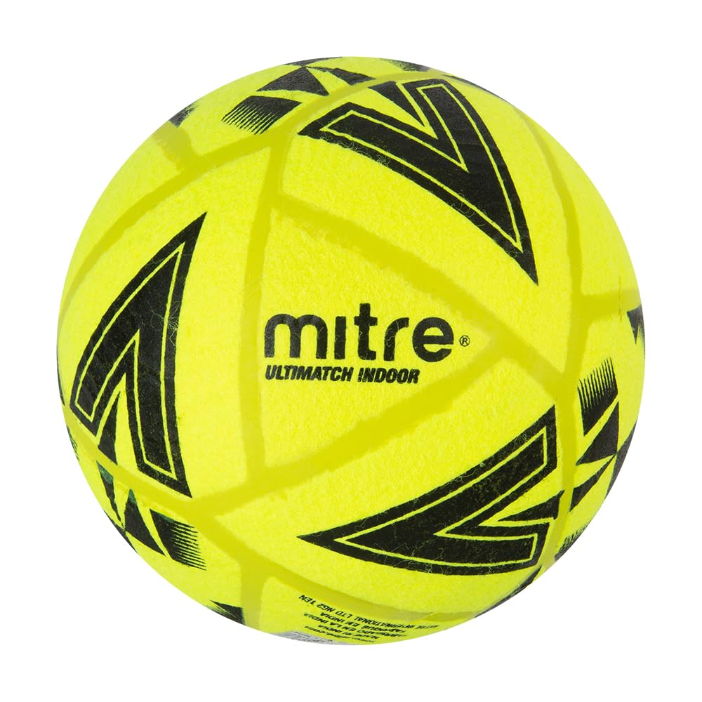Mitre Unisex Ultimatch Indoor Football, Shape Retention, Ball