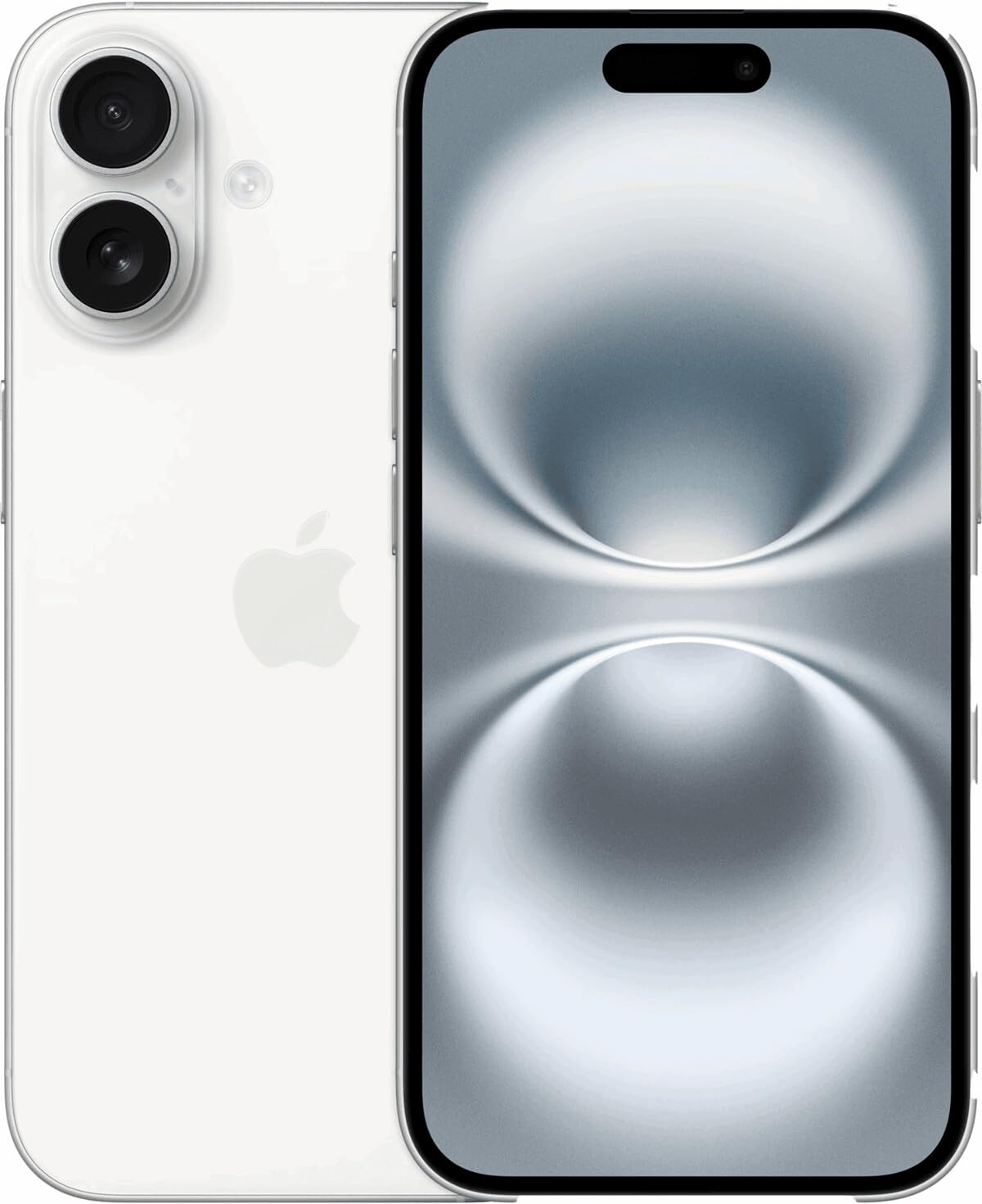 Apple iPhone 16, 128GB, Black (Renewed)