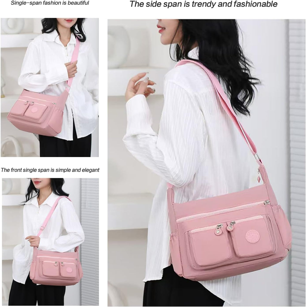 Crossbody Bags for Women Shoulder Handbag Roomy Multiple Pockets Bag Ladies Crossbody