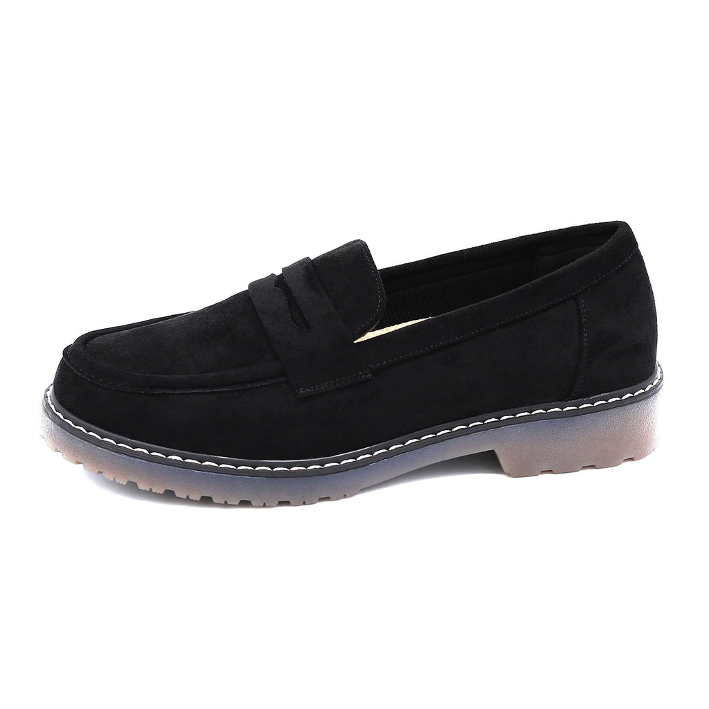 Womens Loafers Shoes Platform Chunky Penny Loafer Lug Sole Comfortable Slip On Work Office Business Casual Dressy Fashion Driving Moccasins Women Shoes