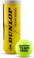 Dunlop Padel Balls Team Padel, 3 Balls
