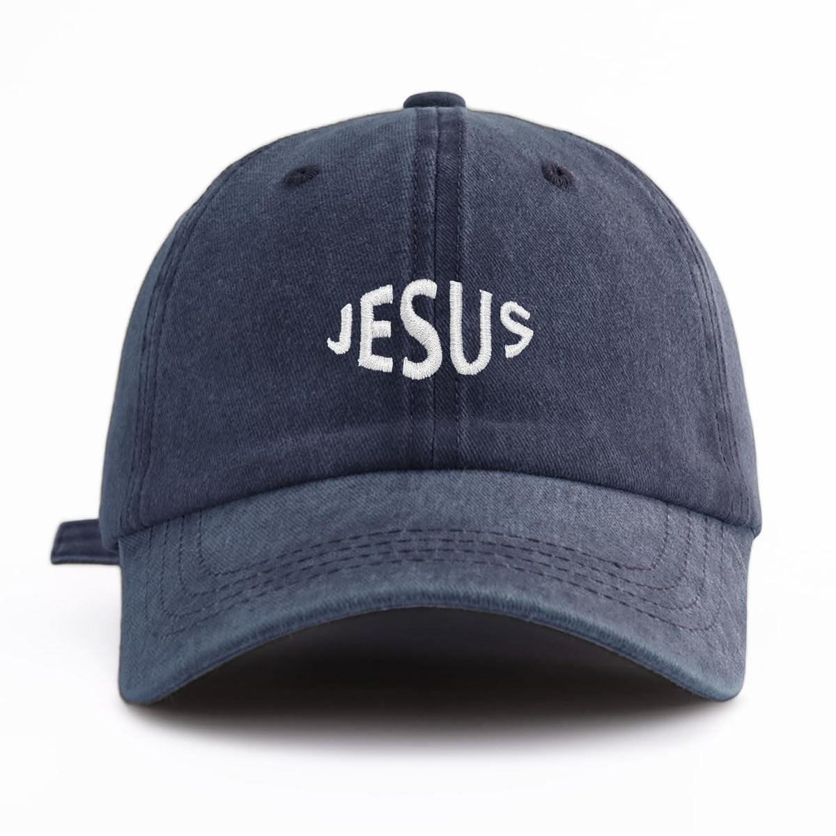 Washed Baseball Cap Embroidered Adjustable Vintage Dad Hat Casual Outdoor Cap for Men Women