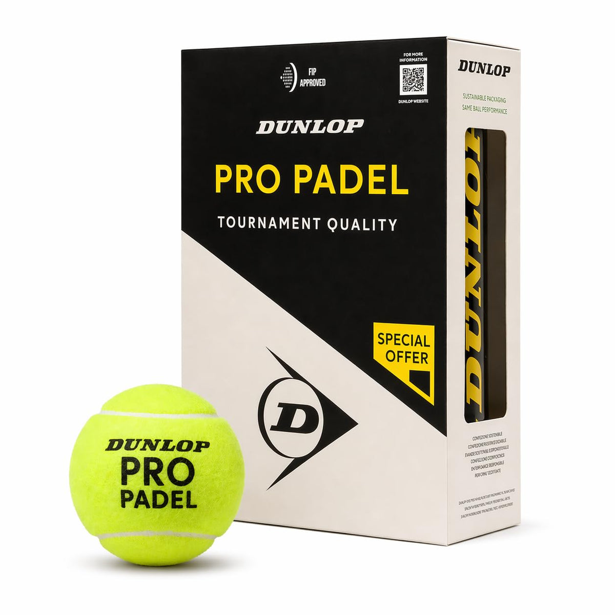 Dunlop Padel Balls Pro Padel