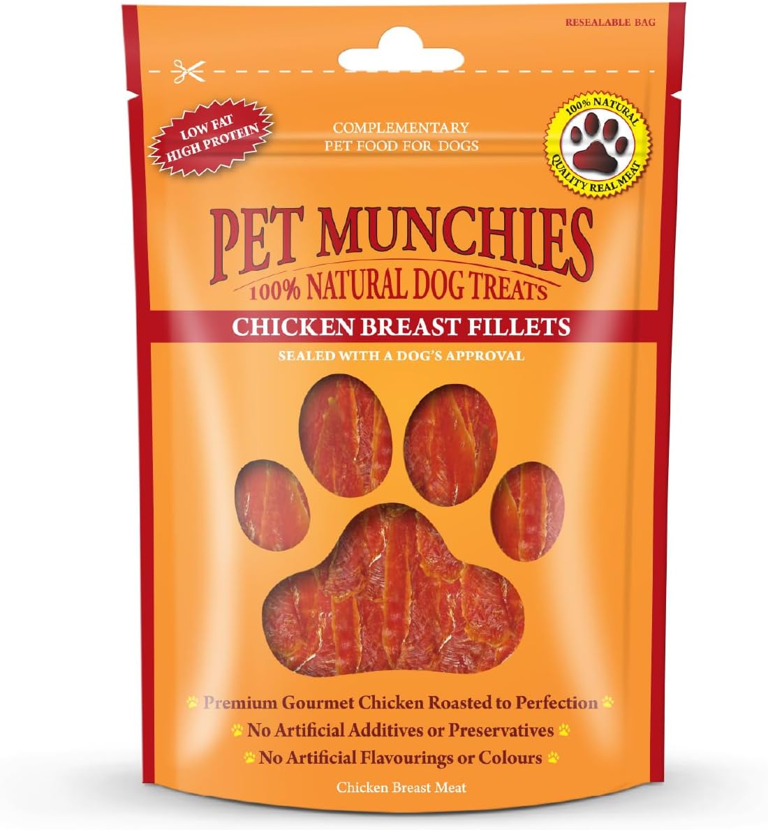 Pet Munchies Venison & Beef Liver Dog Training Treats, Grain Free Tasty Bites with Natural Real Meat, Low in Fat 50g