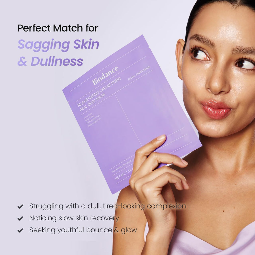BIODANCE Bio-Collagen Real Deep Mask for Hydrating & Plumping (4ea)