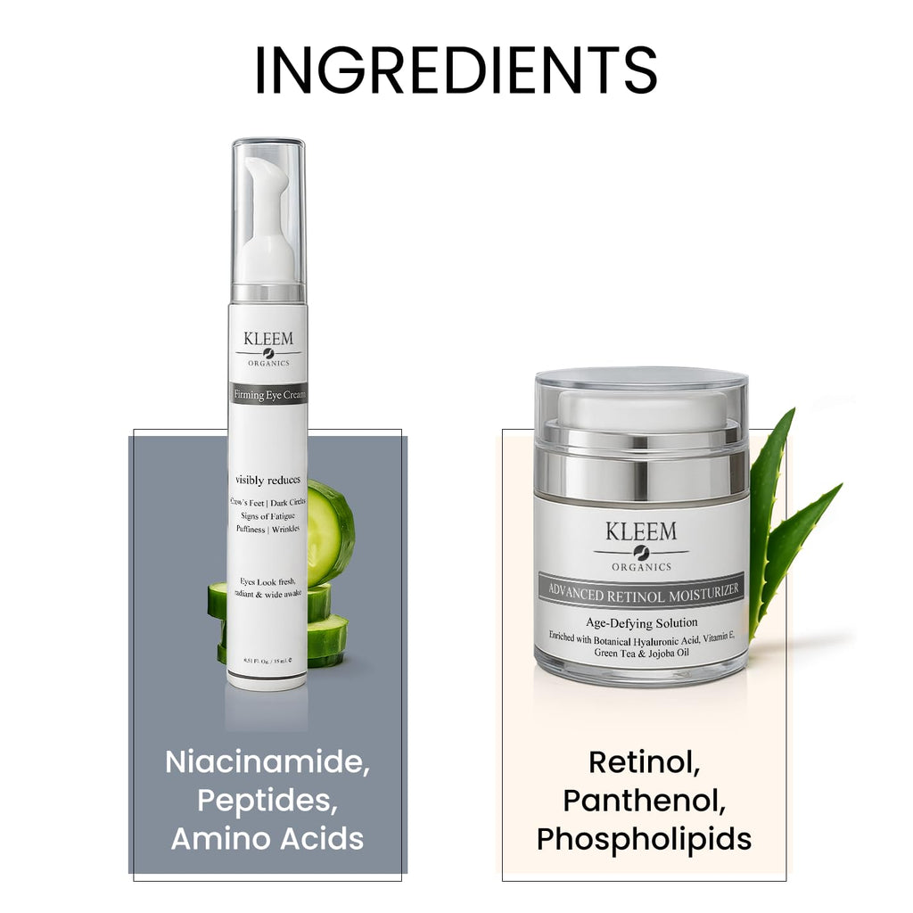 Kleem Organics Pro Collagen Anti Wrinkle Retinol Cream for Face