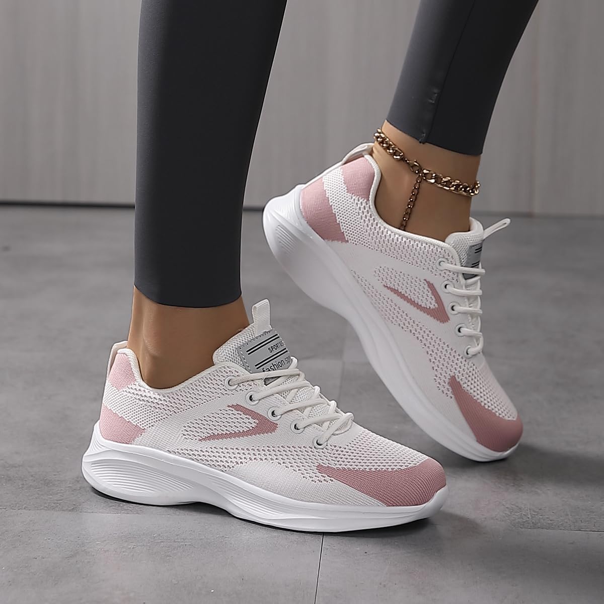 Women's Athletic Running Shoes Fashion Sport Gym Walking Shoes Jogging Tennis Fitness Sneaker
