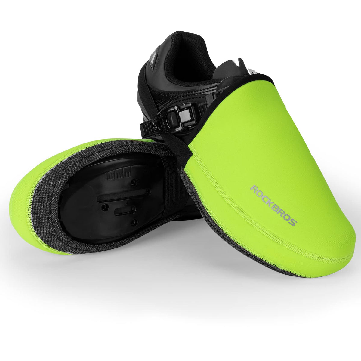 ROCKBROS Road Bike Toe Covers Water Resistant, Thermal Cycling Overshoes