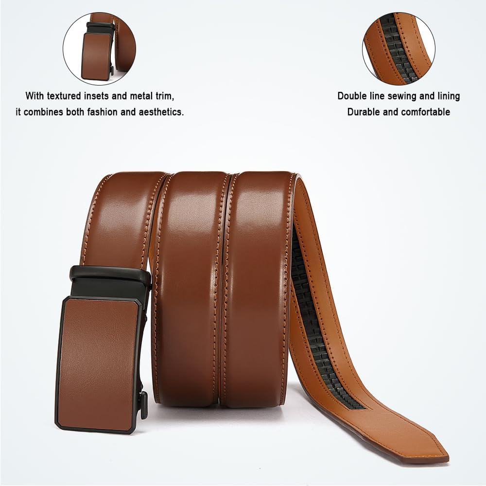 Belt Men,Ratchet Belt,Adjustable Design,Mens leather belt,Mens Belts Casual