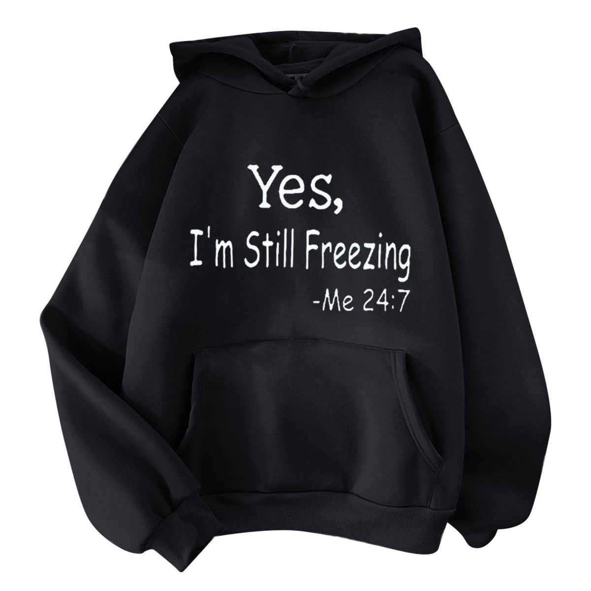 Winter Sweatshirt Women Women's Print Long Sleeved Sweatshirt Blouse Pullover Solid Color Hooded Funny Ladies Christmas Jumpers Hooded Tunic Pullover Holiday Outfits for Women