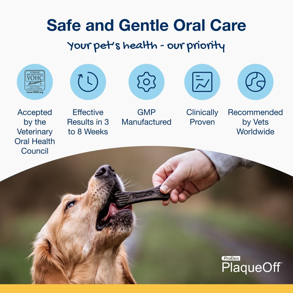 ProDen PlaqueOff 180g Powder for Dogs - VOHC Accepted 18-Month Supply