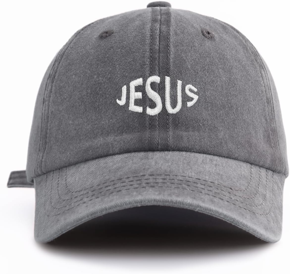 Washed Baseball Cap Embroidered Adjustable Vintage Dad Hat Casual Outdoor Cap for Men Women