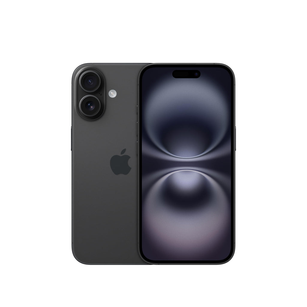 Apple iPhone 16, 128GB, Black (Renewed)