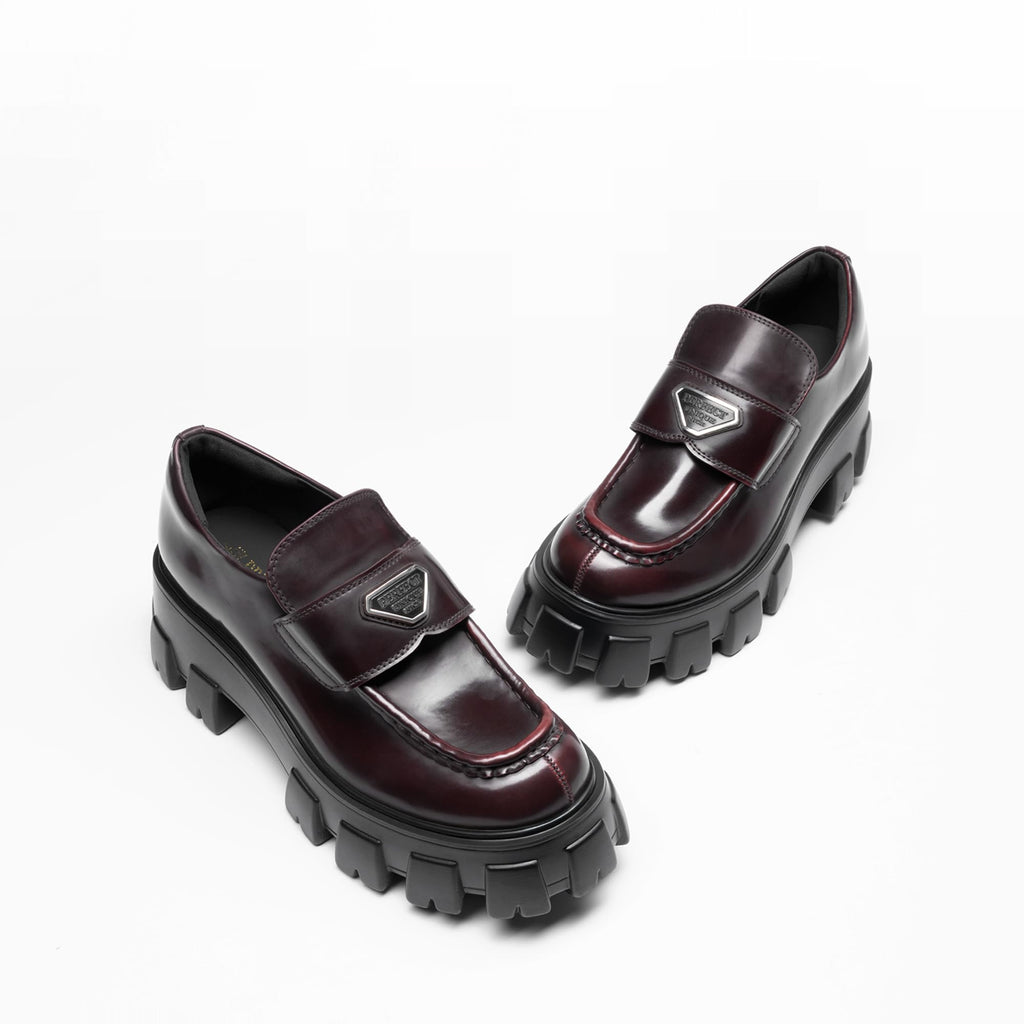DREAM PAIRS Women's Chunky Loafers Platform Outfit Shoes