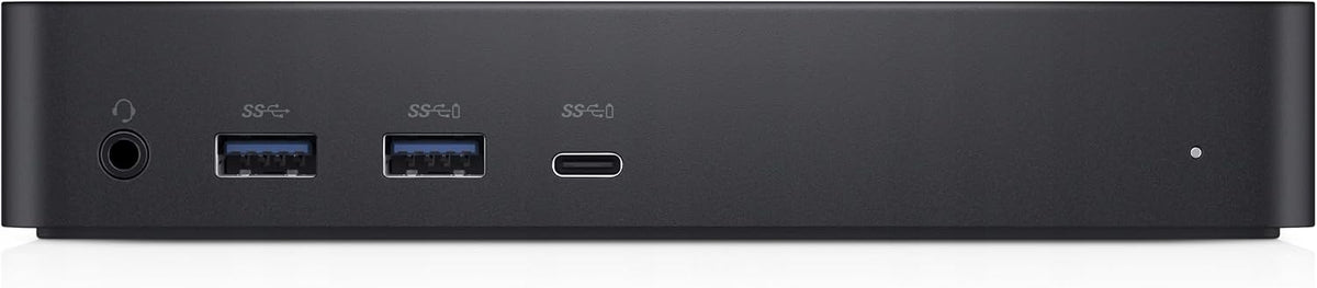 Dell D6000 USB-C Triple Docking Station, Up to Three 4K Displays, UHD 5K, USB 3.0, Gigabit Ethernet, 130-Watt AC Adapter, Charges Laptop Up to 65W