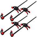Bar Clamps Set 4PCS Quick Grip Ratchet F Clamp Spreader MAXPOWER