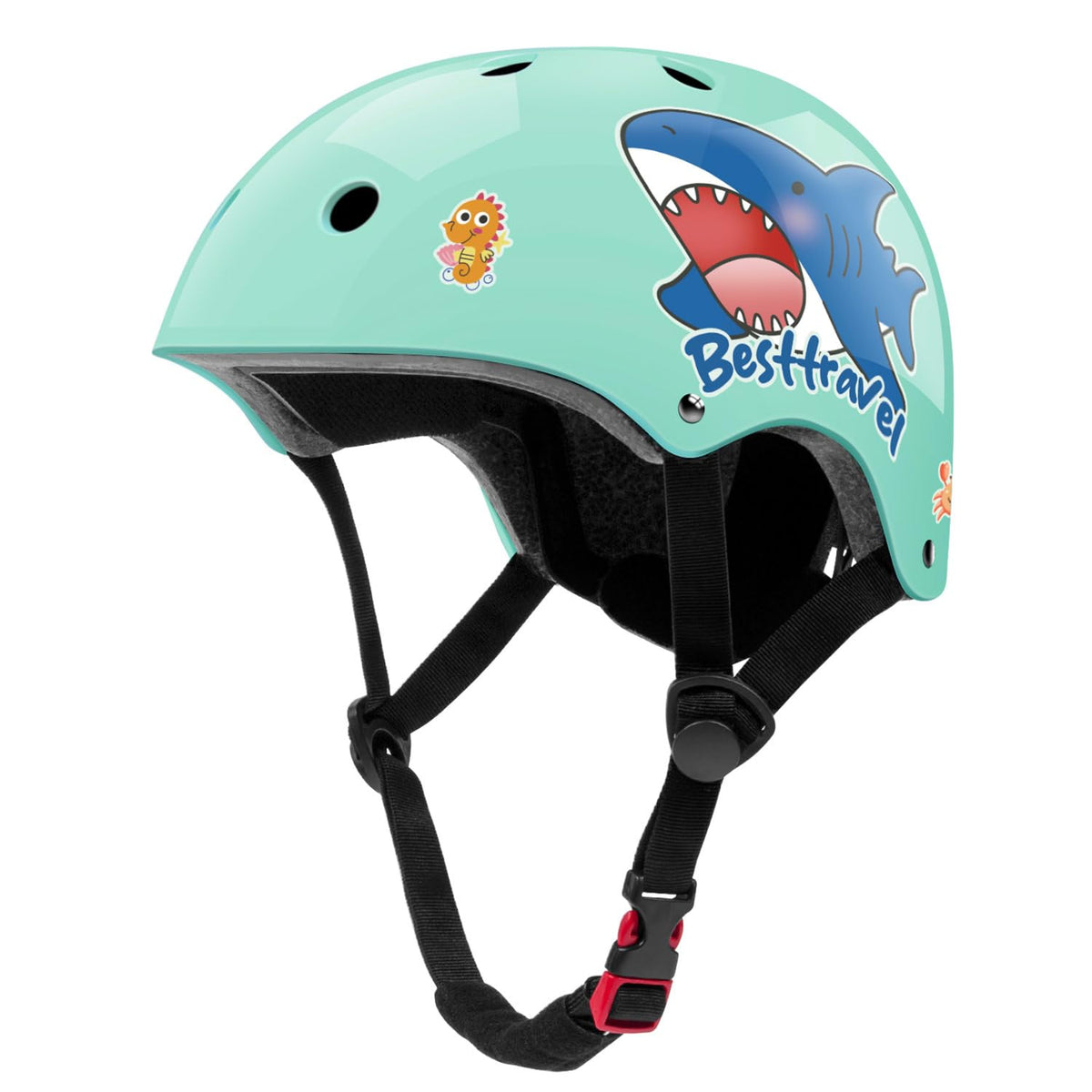 Besttravel Kids Helmet, Toddler Helmet Adjustable Toddler Bike Helmet Ages 3-8 Years Old Boys Girls Multi-Sports Safety