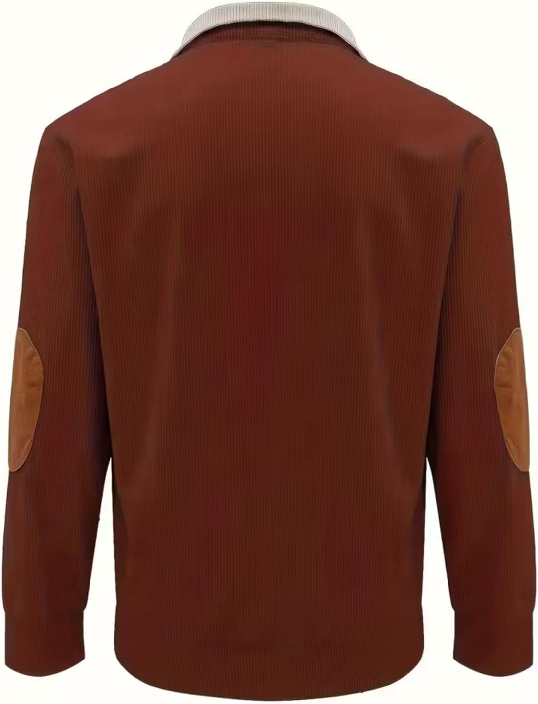 Retro Colorblock Knitted Ribbed Sweater, Neutral Tones,Men's Casual Warm Stand Collar Pullover Sweater for Fall Winter,Blue