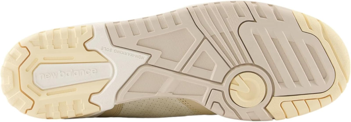 New Balance 650 Sneakers Leather Trainers, Retro Hi-top Unisex Beige