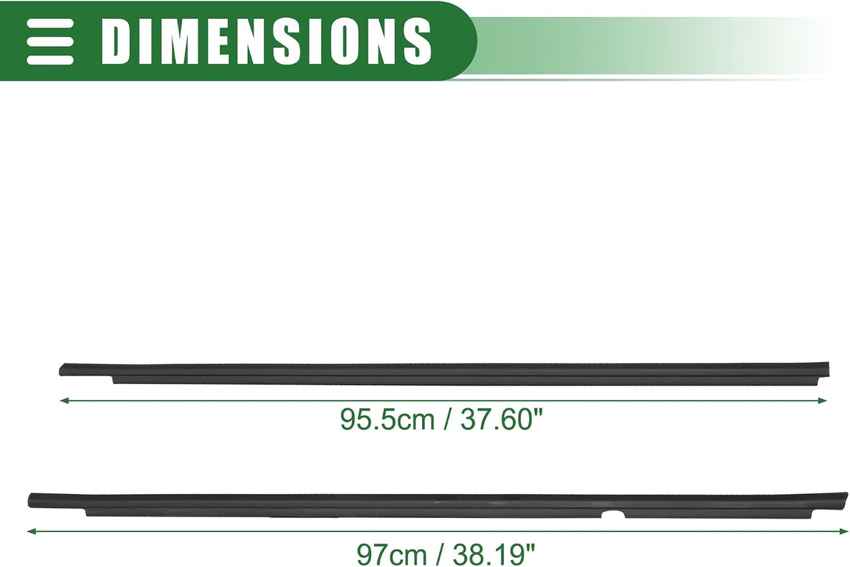 Window Weatherstrip Toyota Corolla Replacement 7572002210 7572002260 Motoforti