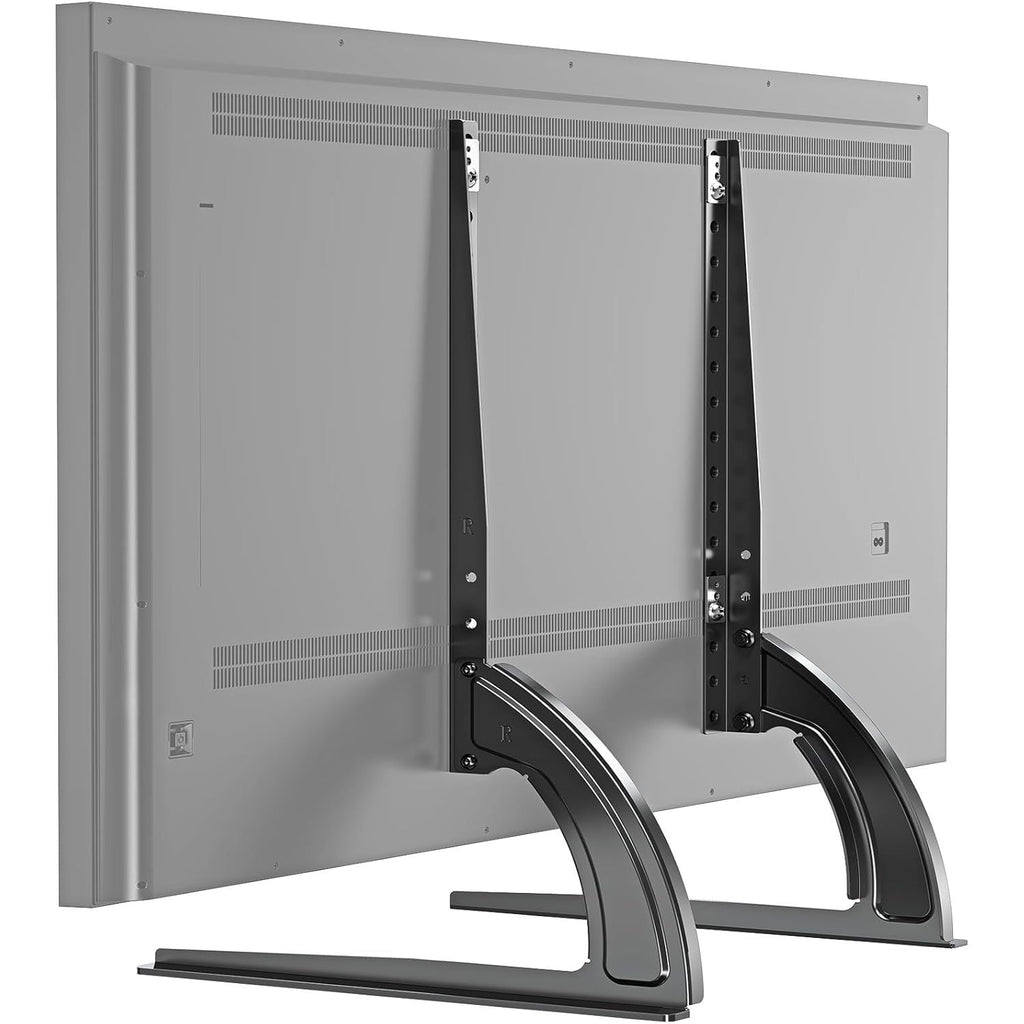 TV Stand Base Universal 27-55 Inch Height Adjustable Tabletop Pedestal ELIVED